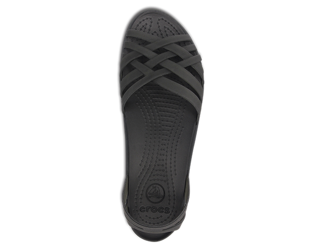 Crocs Huarache Mini Wedge Women Black - Image 3