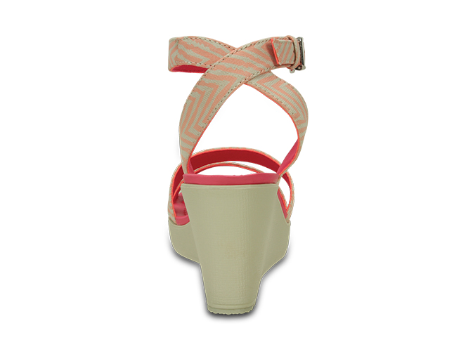 Crocs Leigh Graphic Wedge Melon Stucco - Image 4