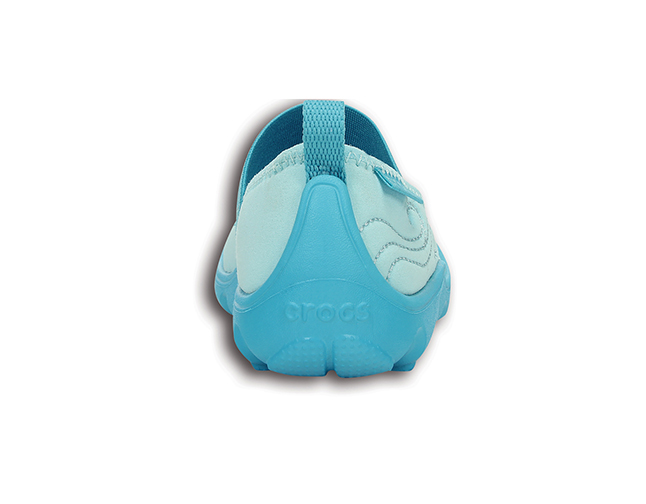 Crocs Duet Busy Day Mary Jane Children's Ice Blue Surf - Image 4