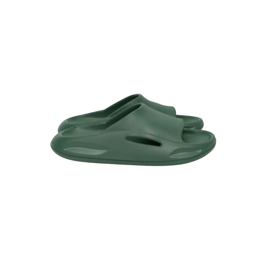 CUBS Kids Pillow Slipper High Platform Army Green - Image 4