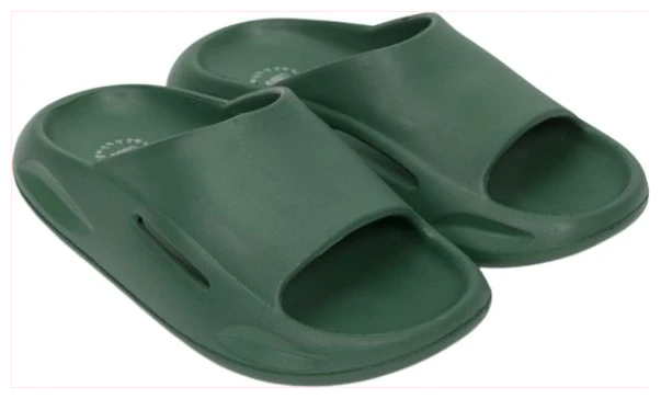 CUBS Kids Pillow Slipper High Platform Army Green - Image 3