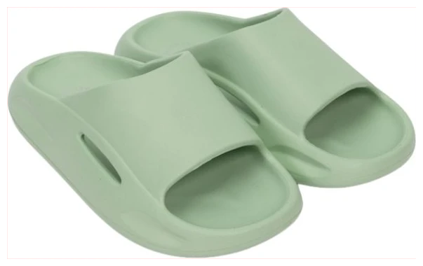 CUBS Kids Pillow Slipper High Platform Olive - Image 3