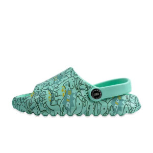 Cubs Open Toe Mint Green Cute Dino