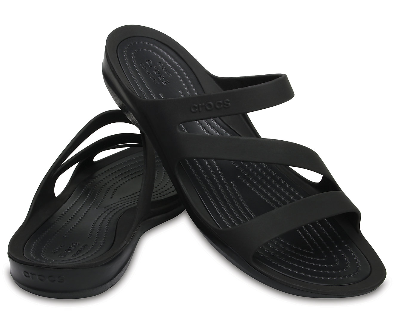 Crocs Swift water Sandal Women Black Black - Image 3