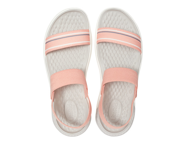 Crocs LiteRide Sandal Women Melon White - Image 3