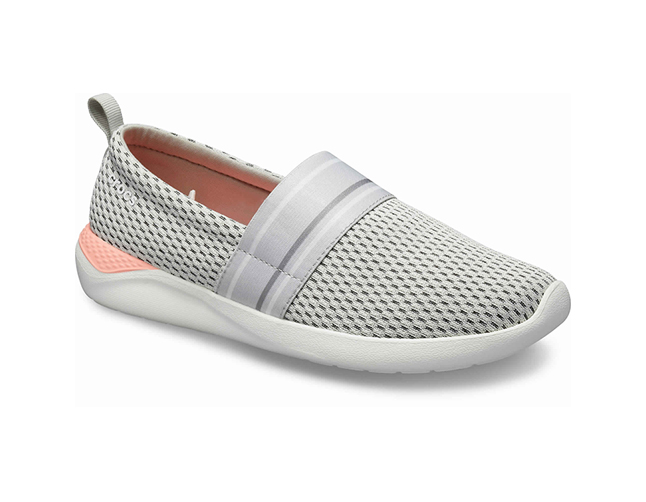 Crocs LiteRide Mesh Slip On Pearl White White - Image 2