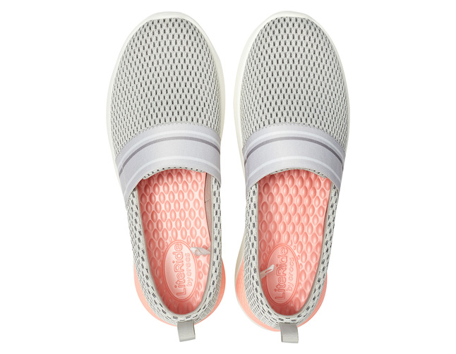 Crocs LiteRide Mesh Slip On Pearl White White - Image 3