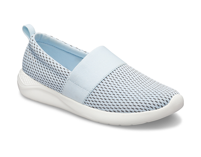Crocs LiteRide Mesh Slip On Mineral Blue White - Image 2