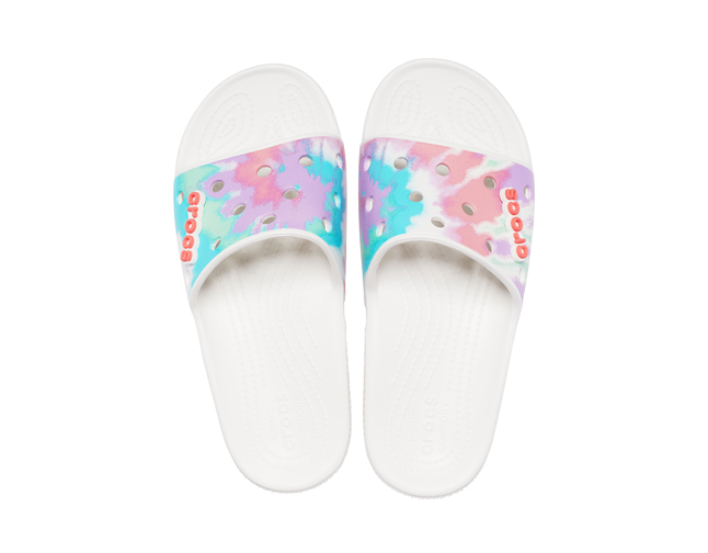 Classic Crocs Tie-Dye Graphic Slide - Image 3