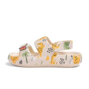 Cubs Khaki Dino Kids Sandal