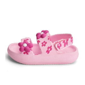 Cubs Pink Flowers Kids Sandal