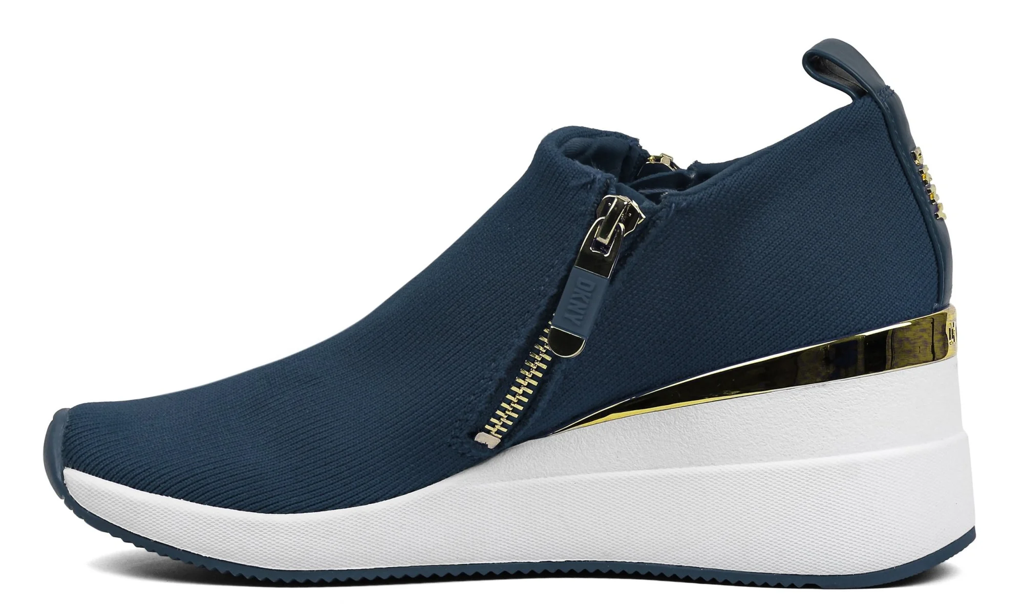 DKNY Palma Knit Wedge Navy - Image 3