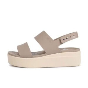 Crocs Brooklyn Low Wedge Mrm/Stu