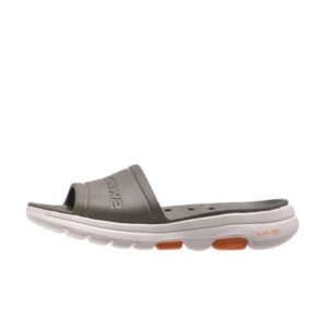 Skechers Foamies Go Walk Cruisen Slide 243021 -Olive Black Orange OK