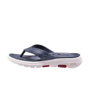 Skechers Foamies Go Walk Flip Flop 243024-Black White Red OK