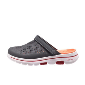 Skechers Foamies Go Walk 243016-DGray Orange White OK