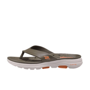 Skechers Foamies Go Walk Flip Flop 243024-Olive White Orange