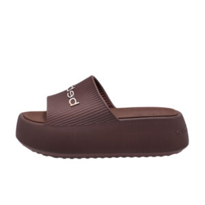bebe Ploffy Women Slide-23162-ChocolateBrown