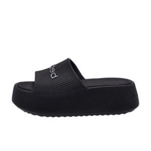 bebe Ploffy Women Slide-23162-JetBlack