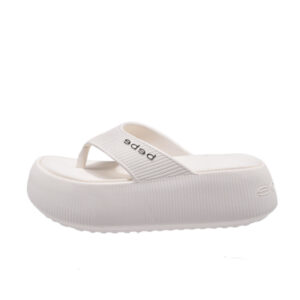 bebe Puffi Women Flip Flop-23303-White