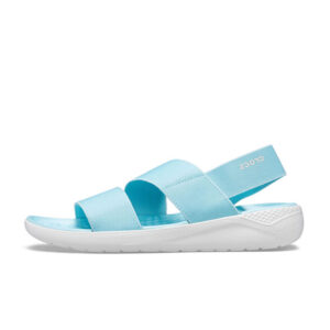 Crocs LiteRide Stretch Sandal Ice Blue Almost White