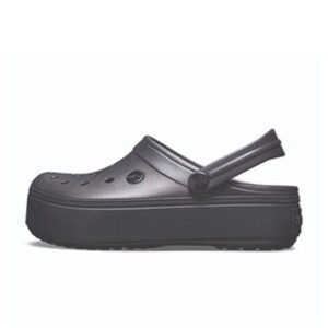 Crocs Crocband Platform Clog Black Black