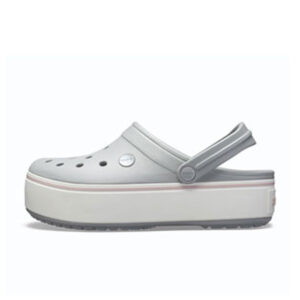 Crocs Crocband Platform Clog Light Grey Rose