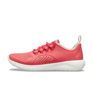 Crocs LiteRide Pacer Kids Poppy White