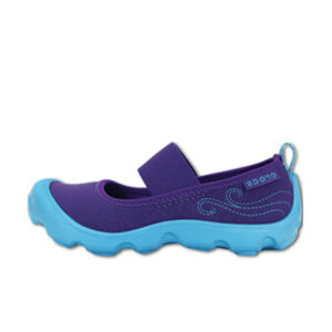 Crocs Duet Busy Day Mary Jane Children's Ultraviolet Electric Blue
