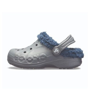 Crocs Baya Lined Kids Charcoal/Navy