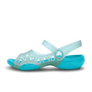 Crocs Adrina Hearts Sandal  Sea Foam Surf